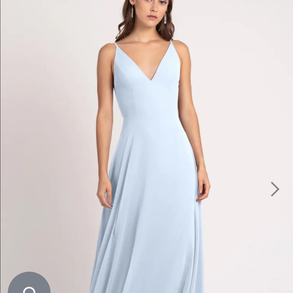 Jenny Yoo Dani dress in blue